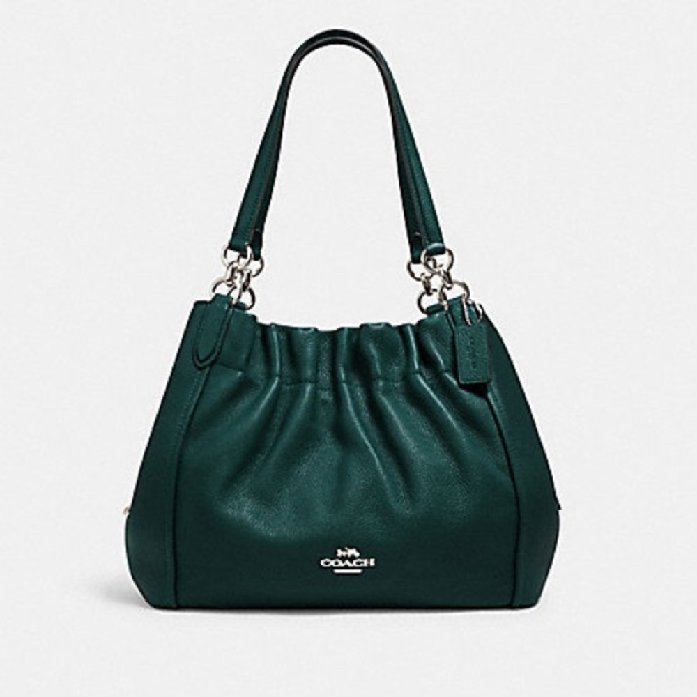 MAYA SHOULDER BAG (COACH C1454)
SV/DARK IVY